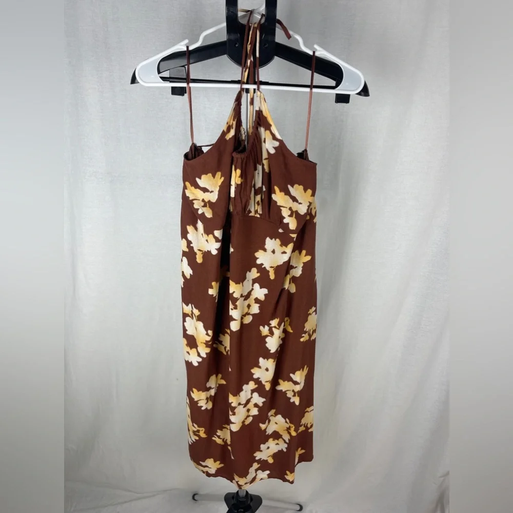 BP. Brown Halter Midi Dress Size 3x NWT - Picture 9 of 15